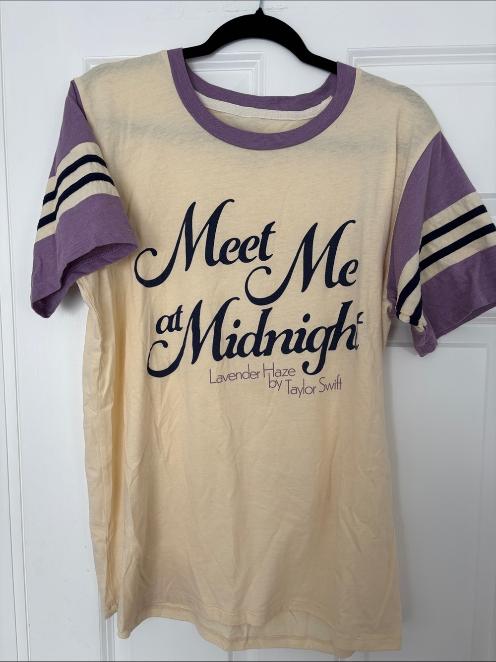 Taylor Swift Meet Me at Midnight ringer tee size large